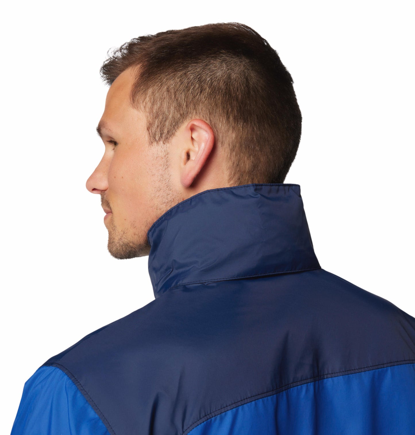 Columbia Mens Navy Blue Glennaker Lake II Rain Jacket