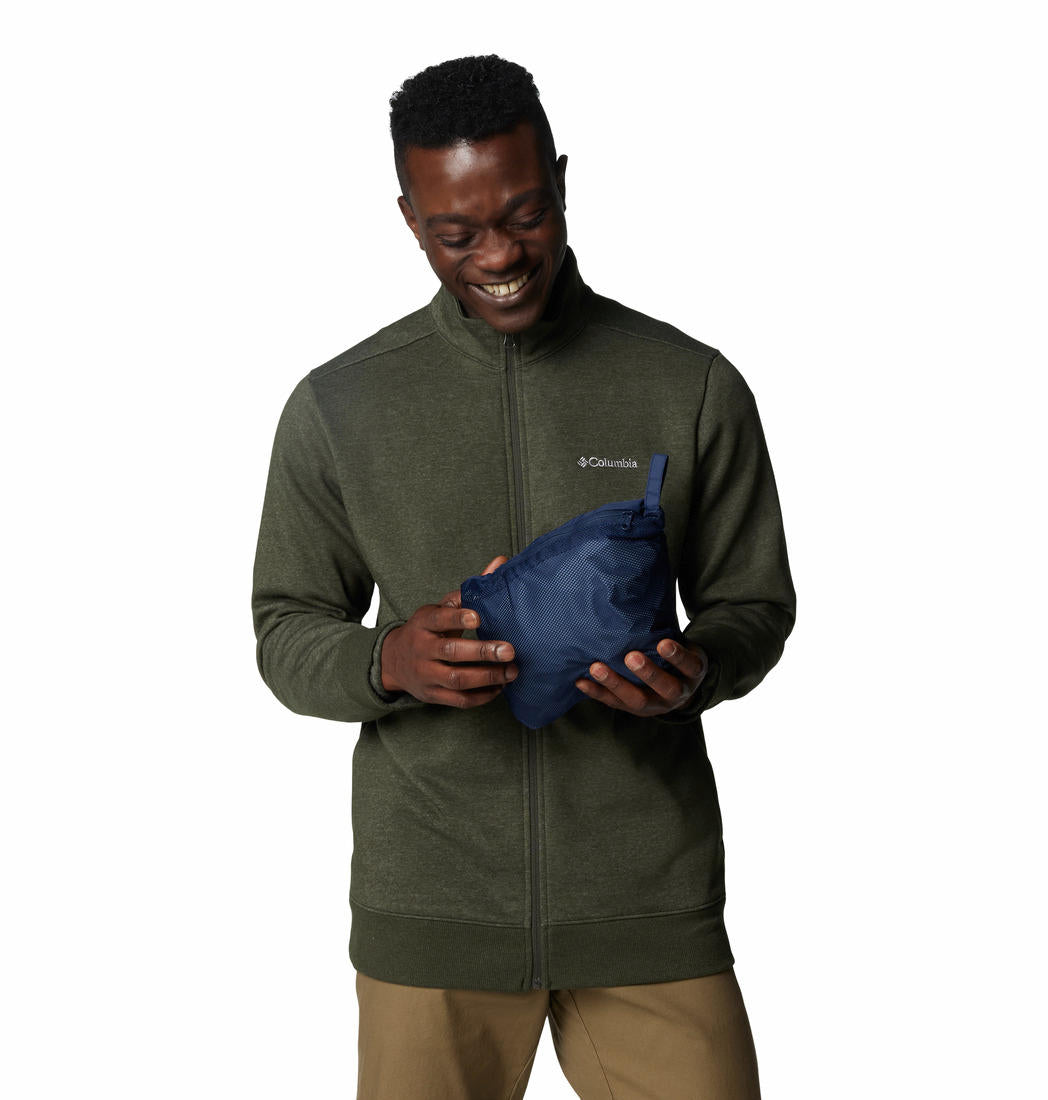 Columbia Mens Blue Glennaker Lake II Rain Jacket