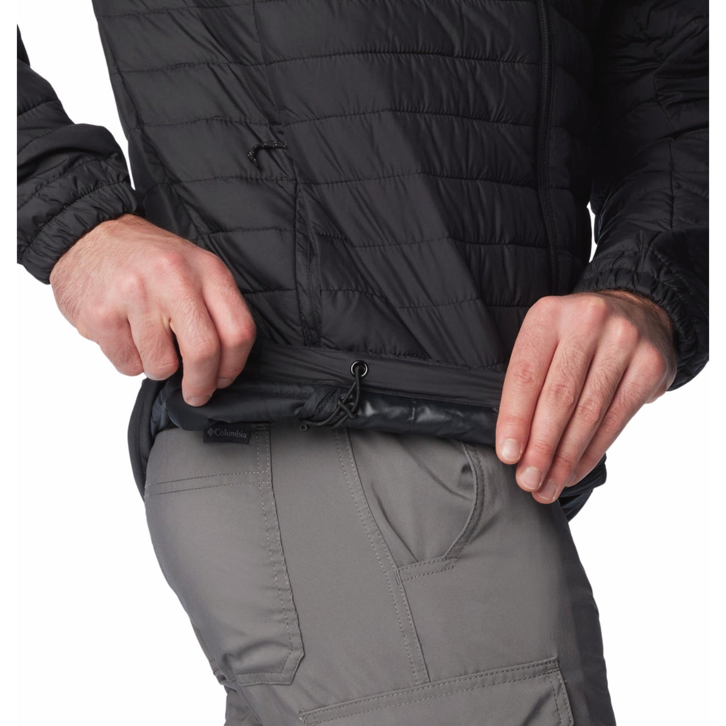 Columbia Mens Black Silver Falls II Jacket