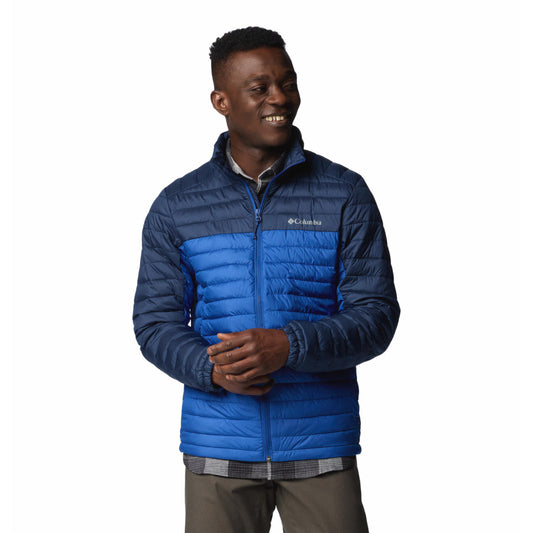 Columbia Mens Blue Omni Shield Silver Falls II Jacket