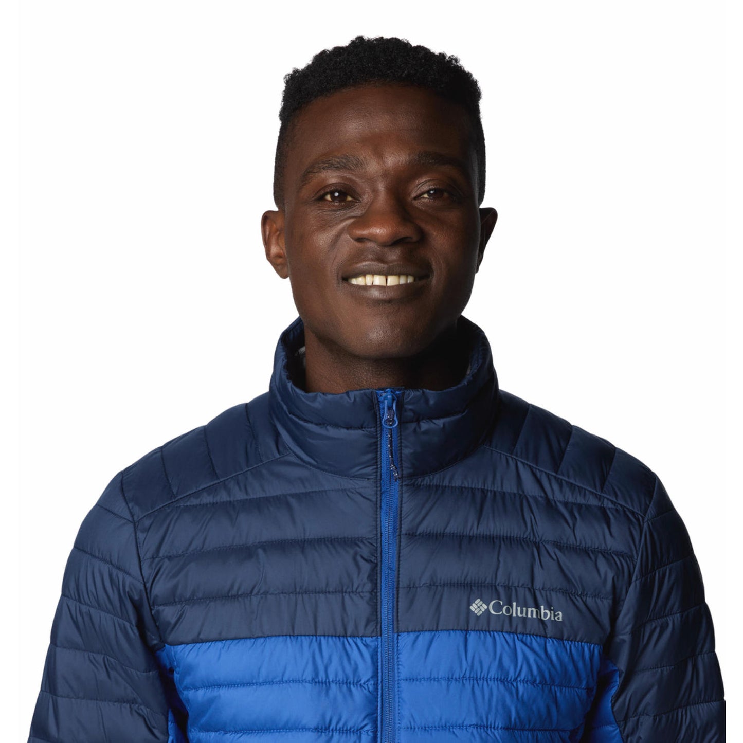 Columbia Mens Blue Omni Shield Silver Falls II Jacket