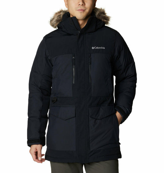 Columbia Mens Black Marquam Peak Fusion II Parka Jacket