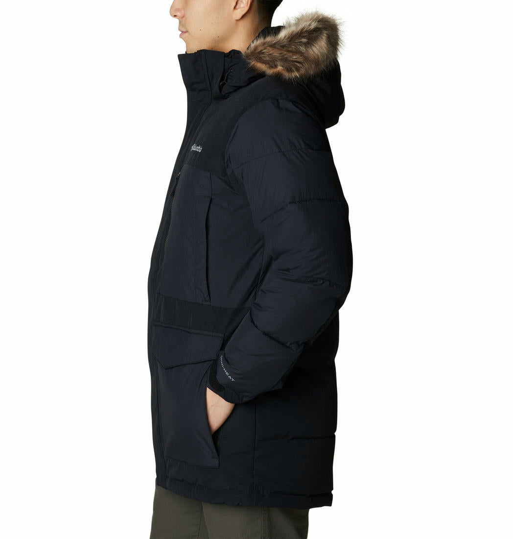 Columbia Mens Black Marquam Peak Fusion II Parka Jacket