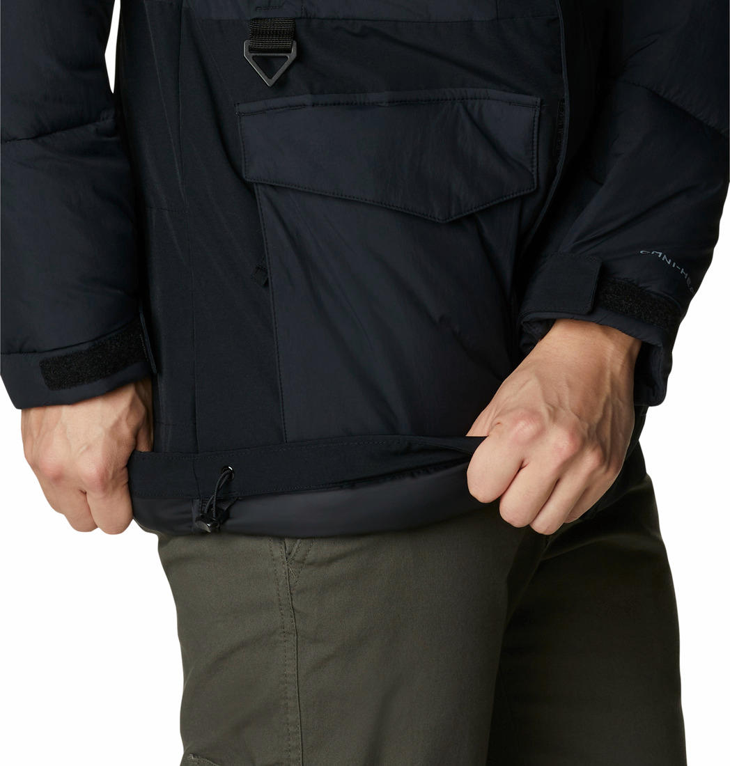 Columbia Mens Black Marquam Peak Fusion II Parka Jacket