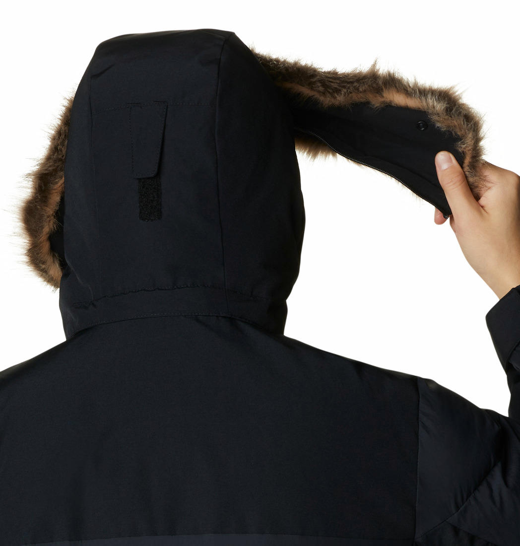 Columbia Mens Black Marquam Peak Fusion II Parka Jacket