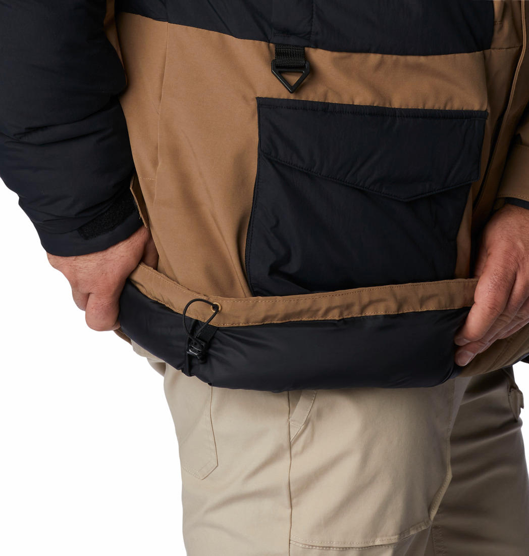Columbia Mens Brown Marquam Peak Fusion II Parka Jacket
