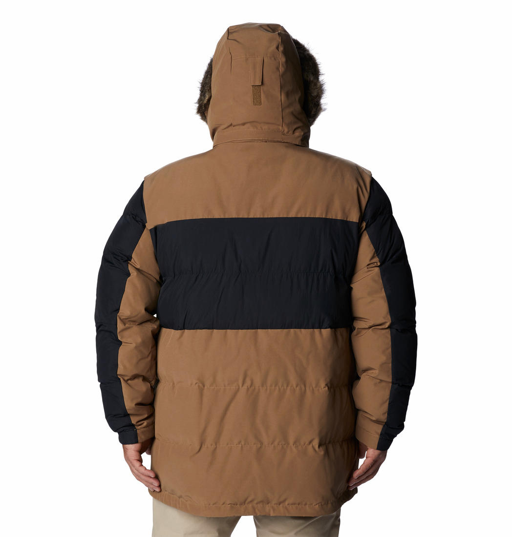 Columbia Mens Brown Marquam Peak Fusion II Parka Jacket