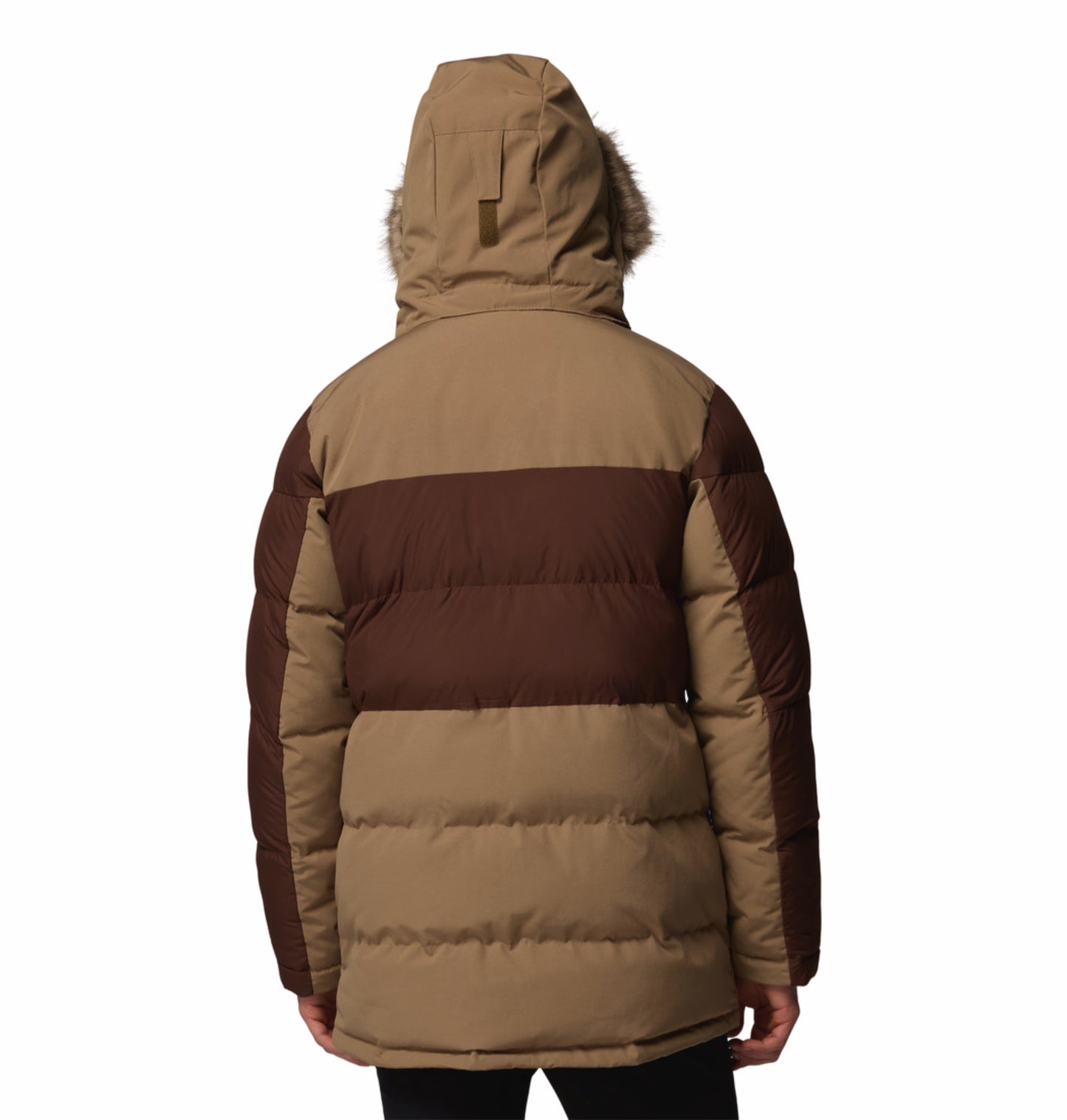 Columbia Men Brown OmniHeat Infinity Marquam Peak Fusion II Parka Jacket