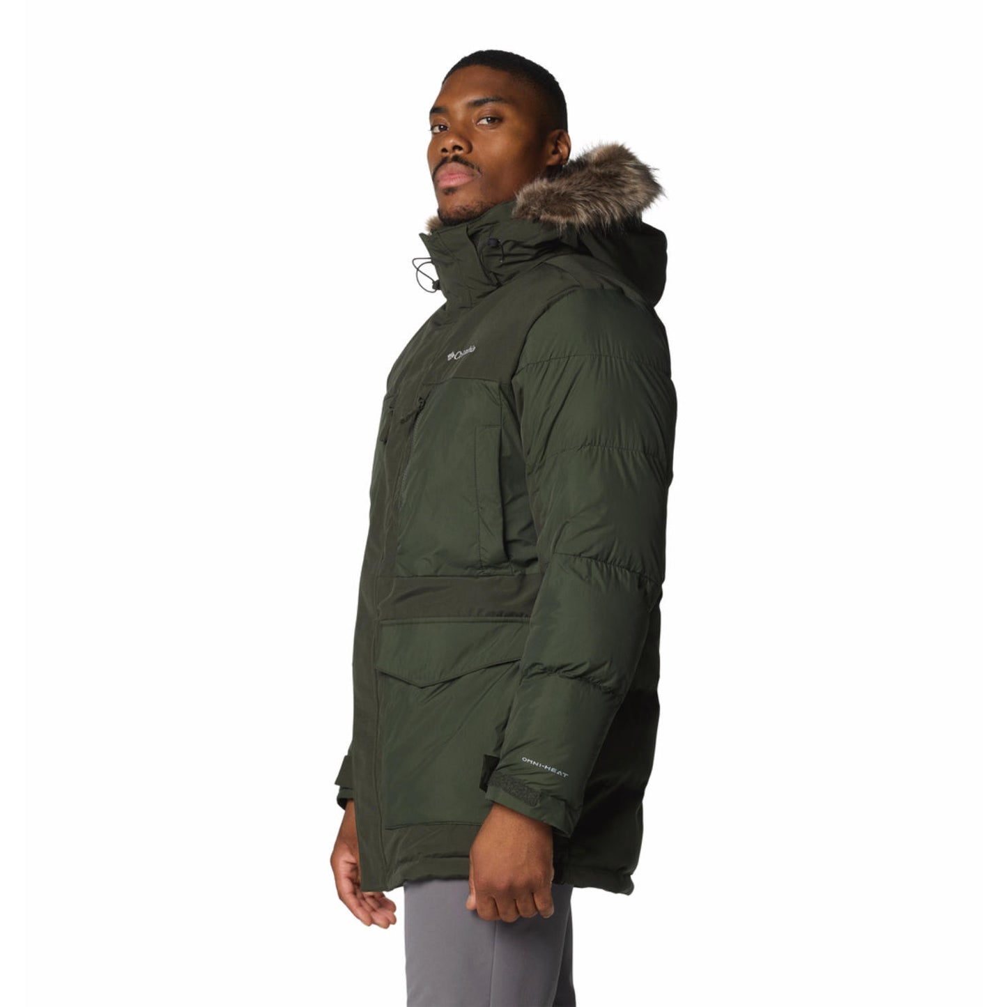Columbia Mens Green Marquam Peak Fusion II Parka