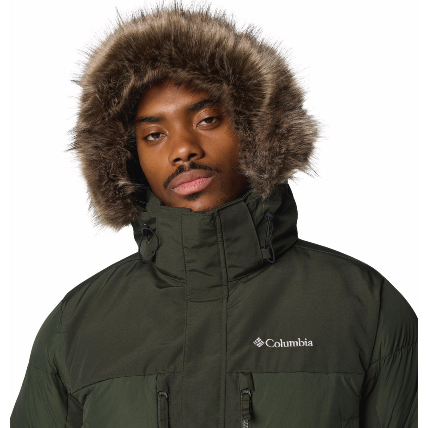 Columbia Mens Green Marquam Peak Fusion II Parka