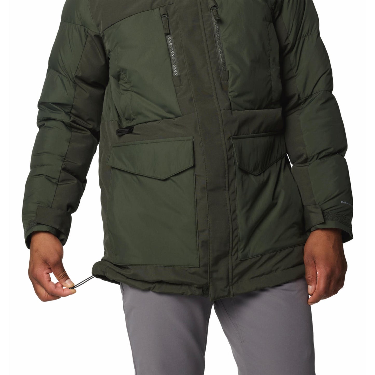 Columbia Mens Green Marquam Peak Fusion II Parka