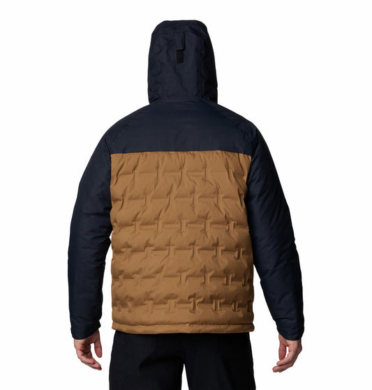 Columbia Mens Brown Grand Trek III Down Hooded Jacket