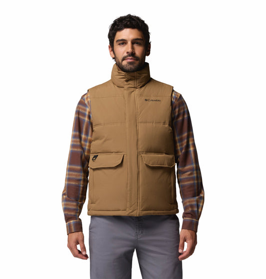 men brown omni heat infinity landroamer vest
