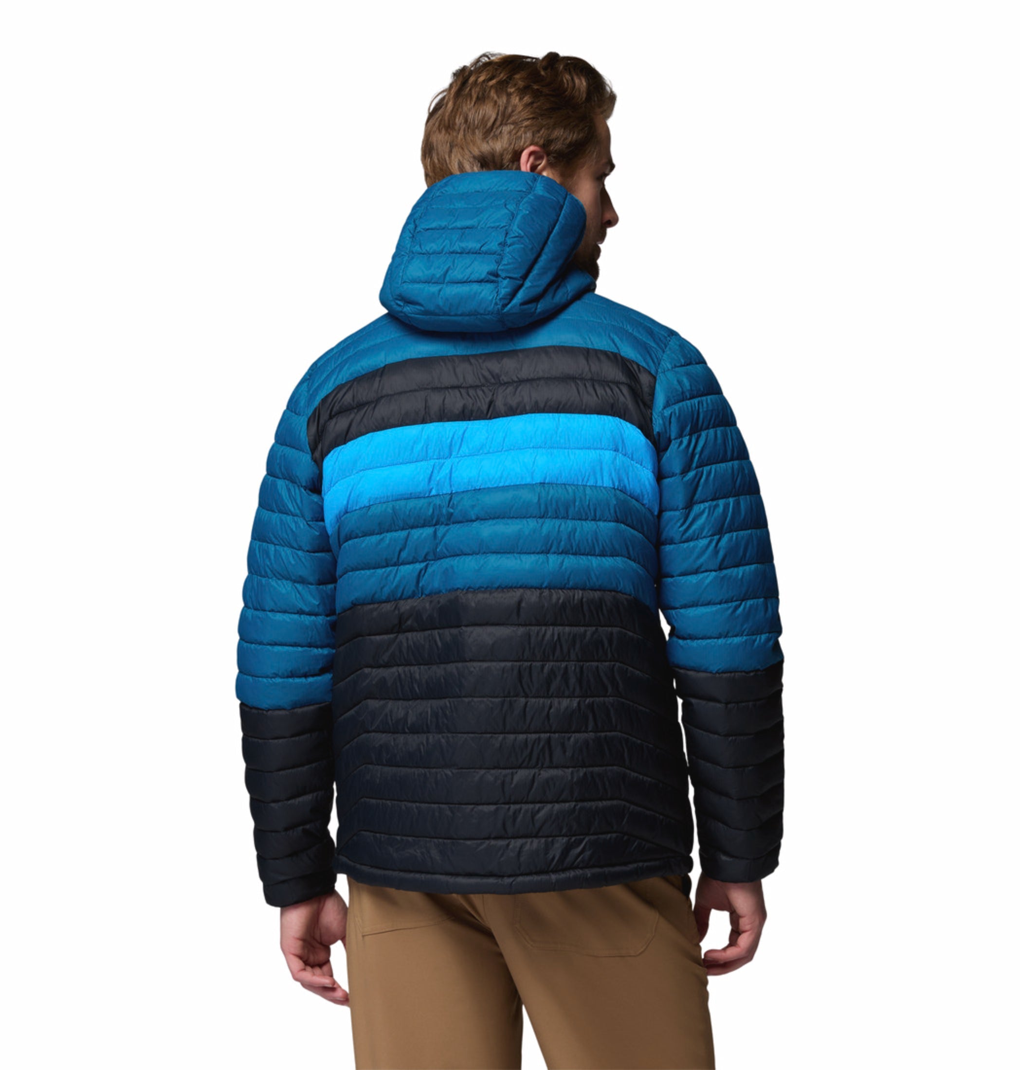 men black omni shield powder pass down jacket