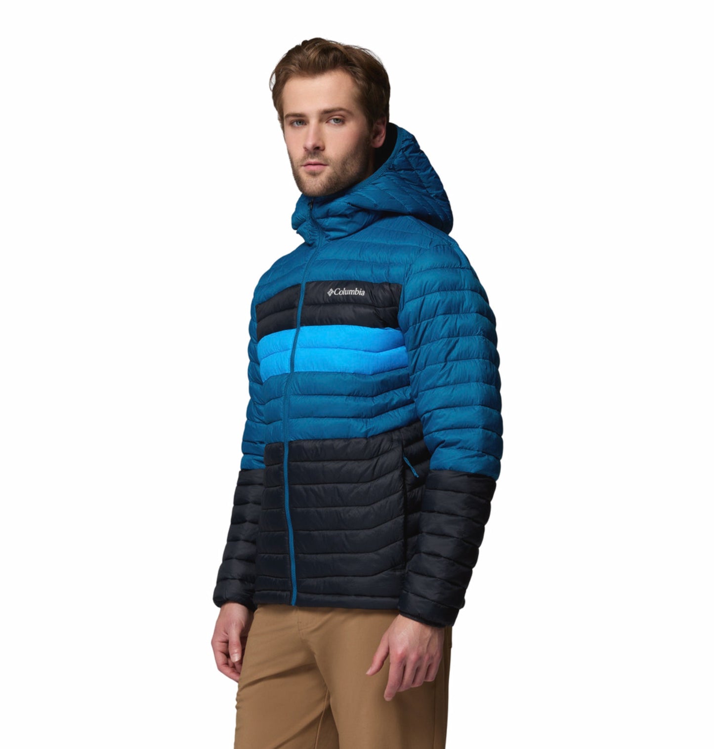 men black omni shield powder pass down jacket