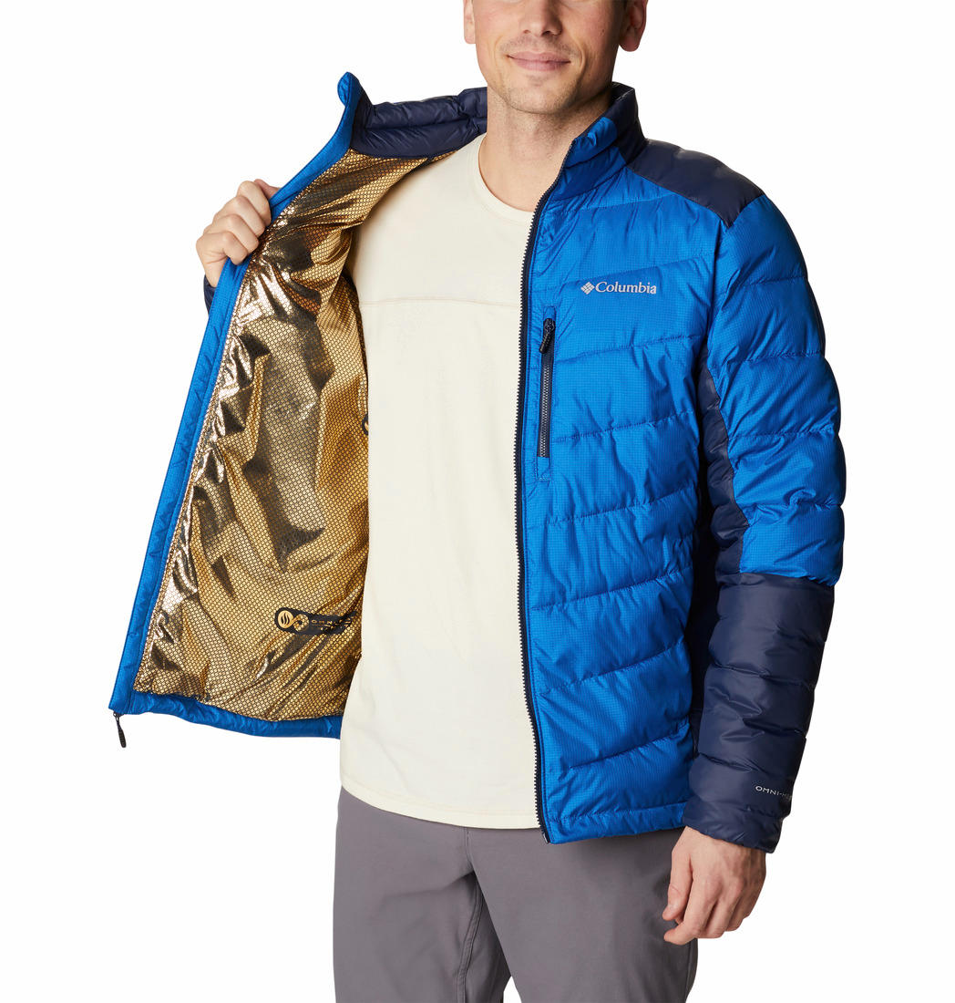 Columbia Men Blue Labyrinth Loop Jacket