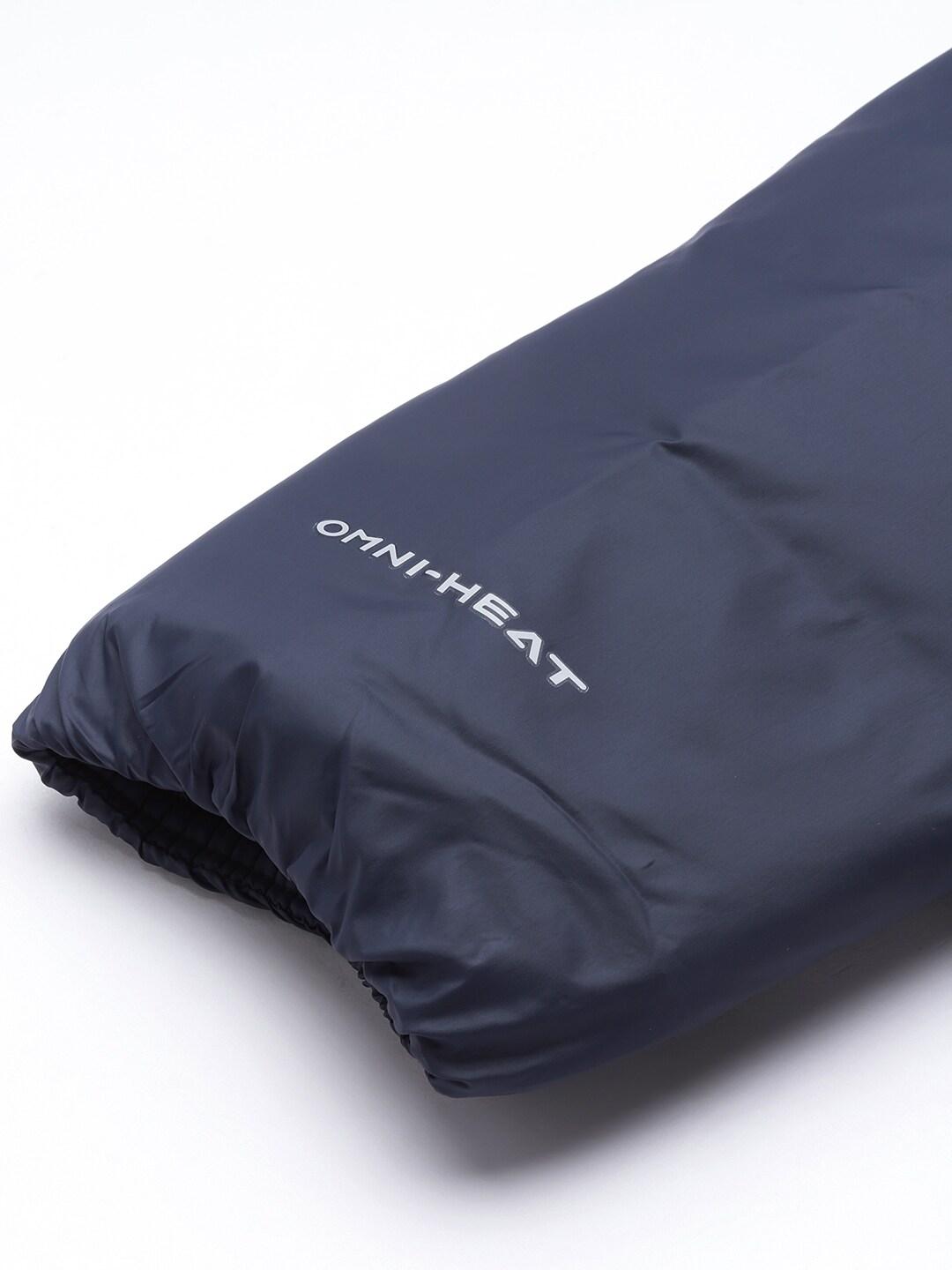 A Men Wearing Columbia Men Blue Labyrinth Loop Jacket