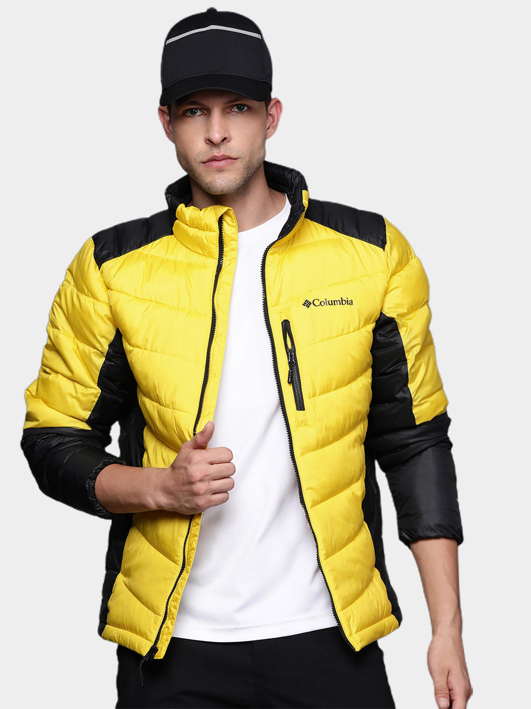 Columbia Men Yellow Labyrinth Loop Jacket