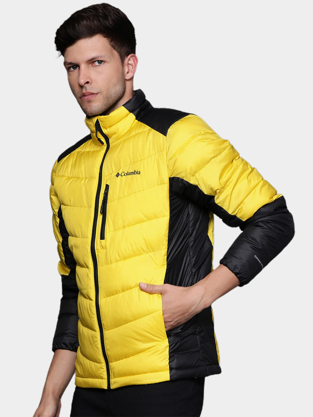 Columbia Men Yellow Labyrinth Loop Jacket