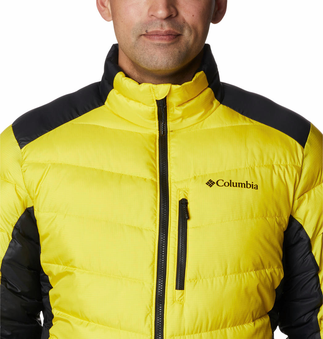 Columbia Men Yellow Labyrinth Loop Jacket
