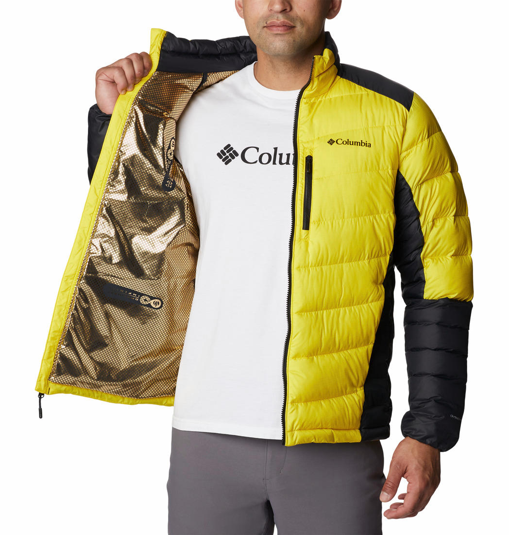 Columbia Men Yellow Labyrinth Loop Jacket