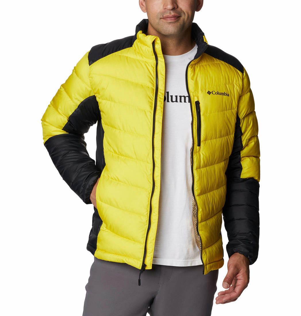 Columbia Men Yellow Labyrinth Loop Jacket