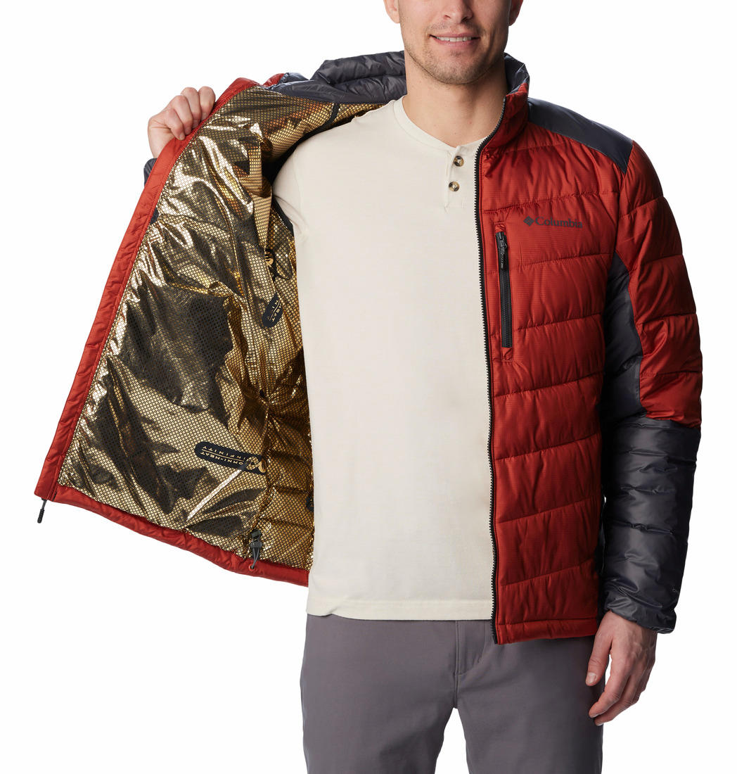Columbia Men Orange Labyrinth Loop Jacket