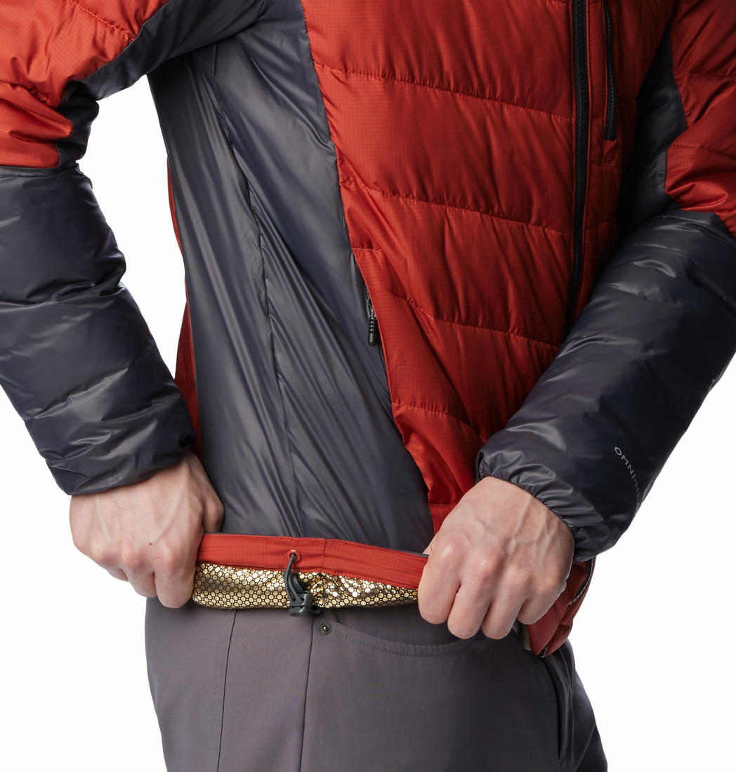 Columbia Men Orange Labyrinth Loop Jacket