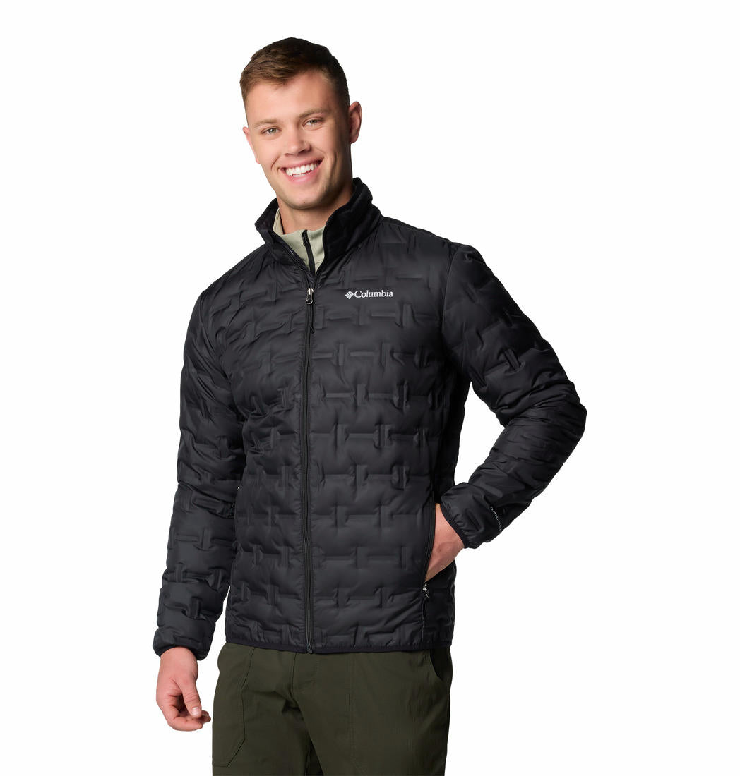 Columbia Men Black Omni-Heat Reflective Delta Ridge II Down Jacket