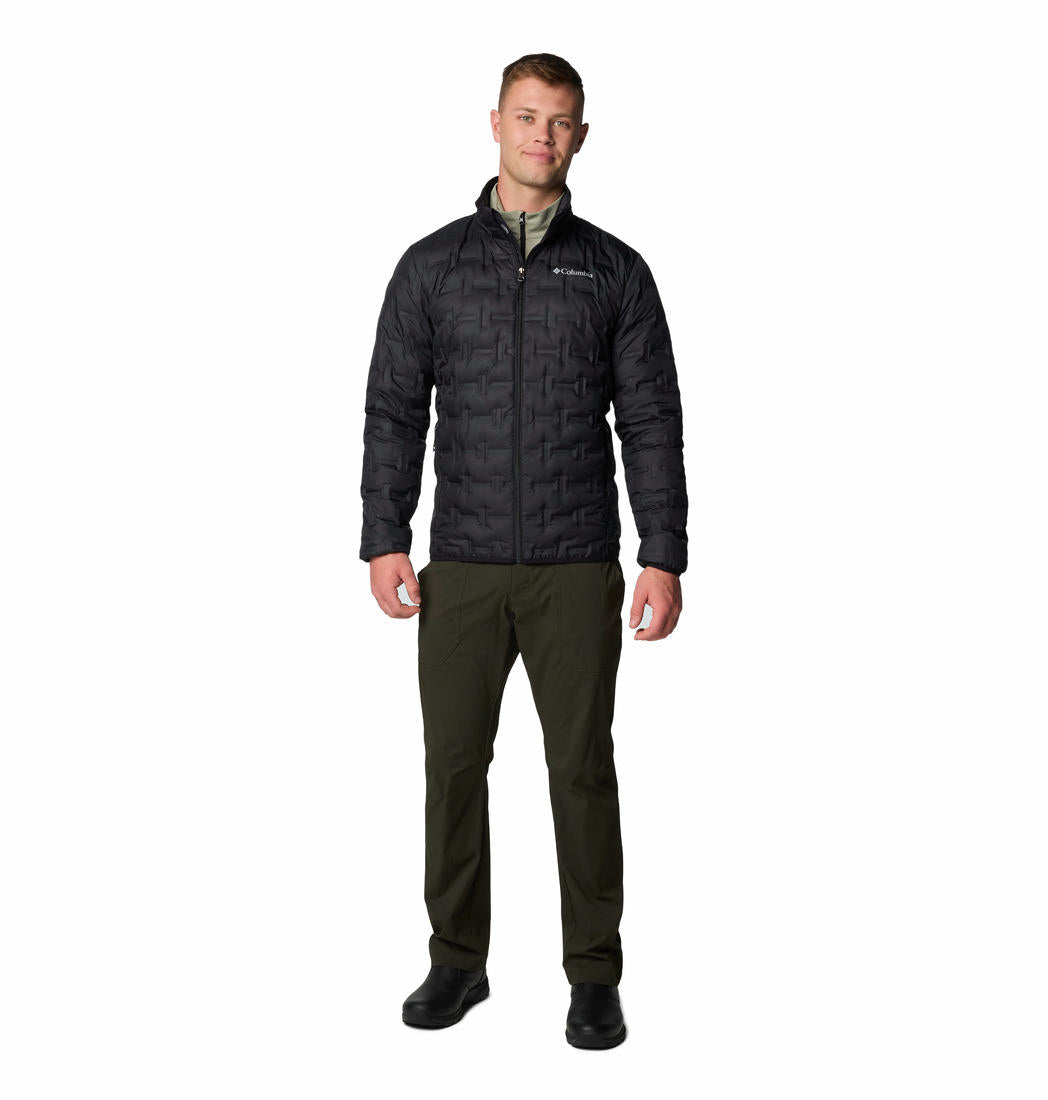 Columbia Men Black Omni-Heat Reflective Delta Ridge II Down Jacket