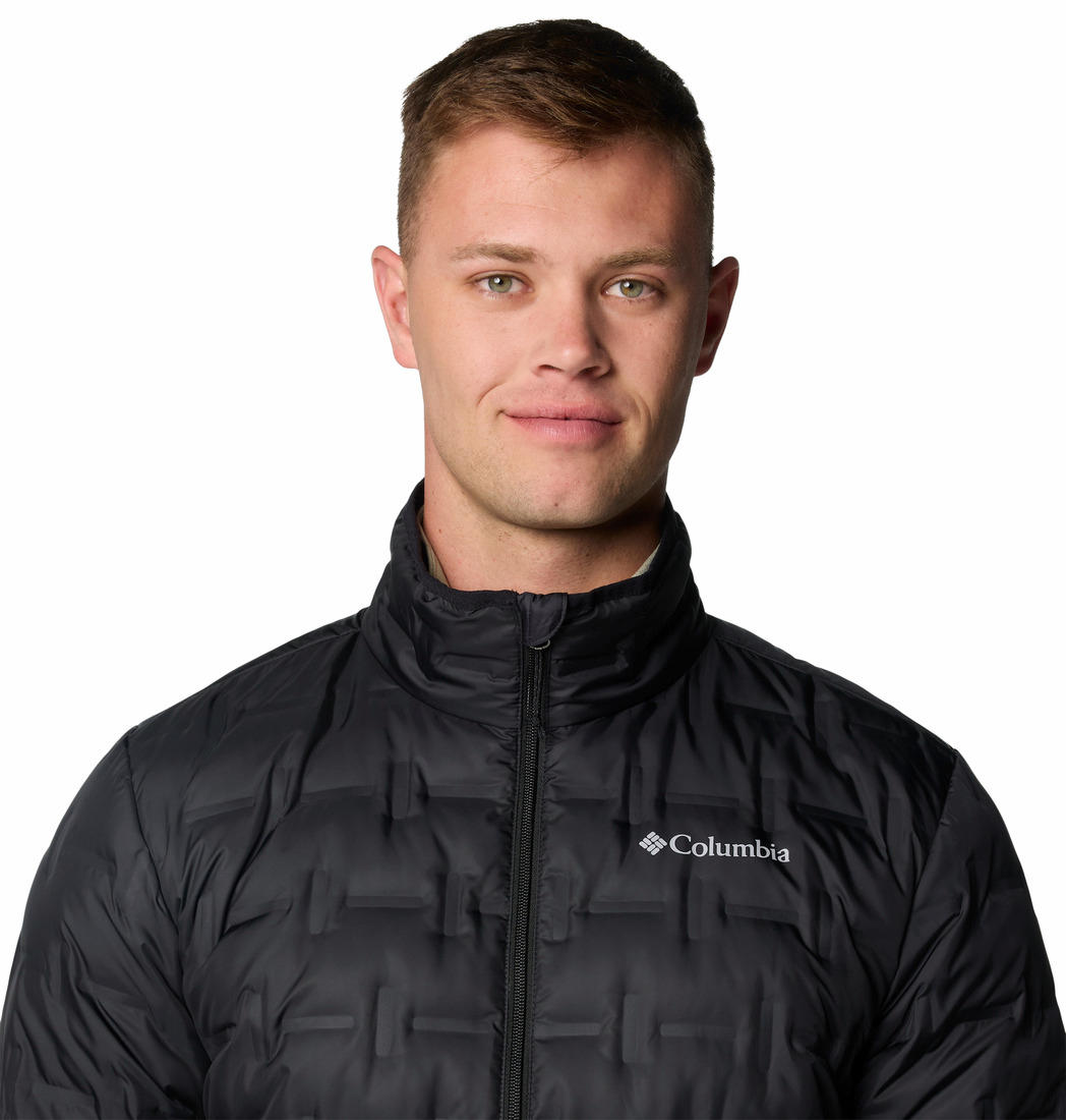 Columbia Men Black Omni-Heat Reflective Delta Ridge II Down Jacket