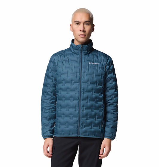 Columbia Men Blue Omni-Heat Reflective Delta Ridge II Down Jacket
