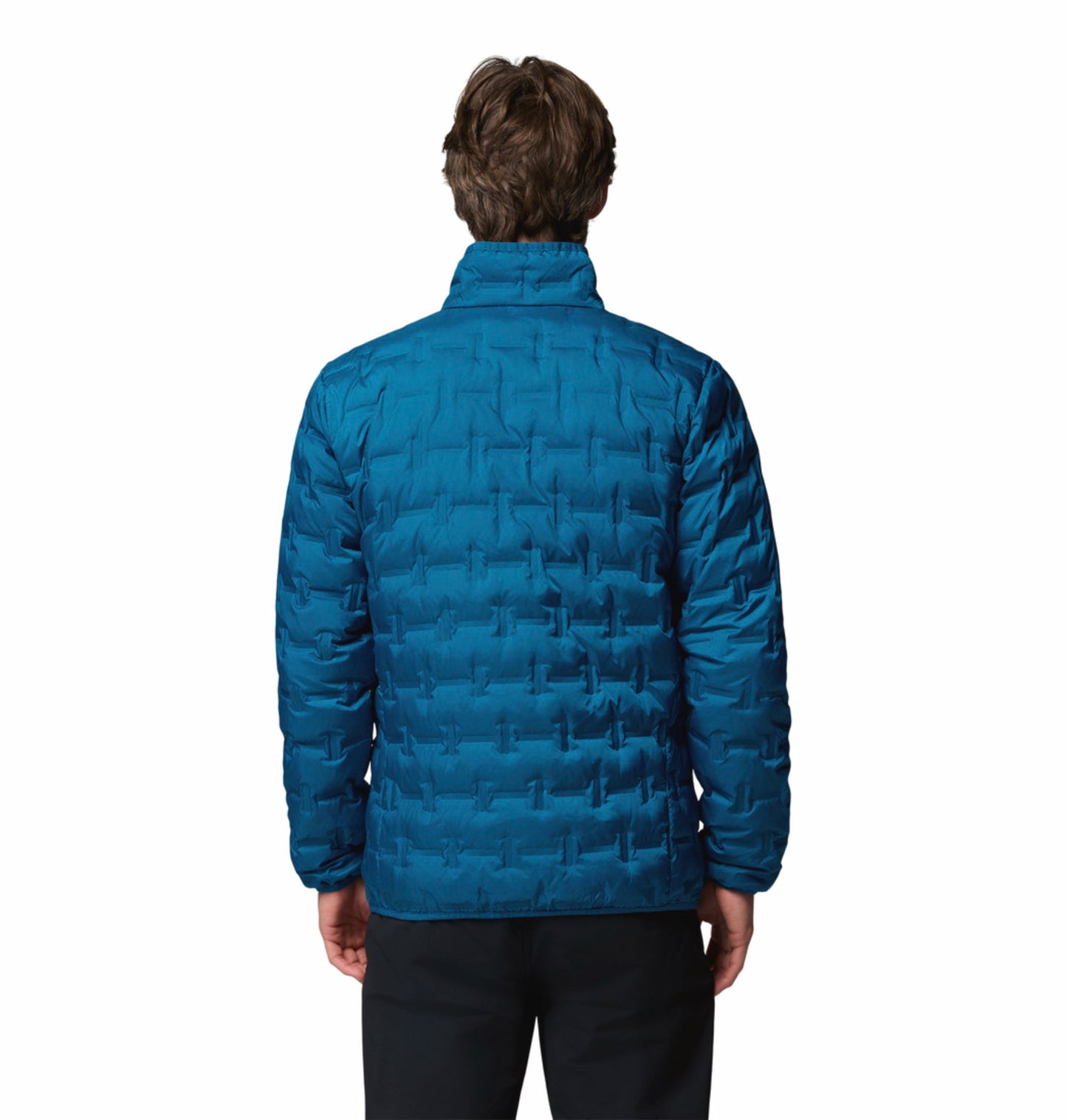 men blue omni heat reflective delta ridge ii down jacket
