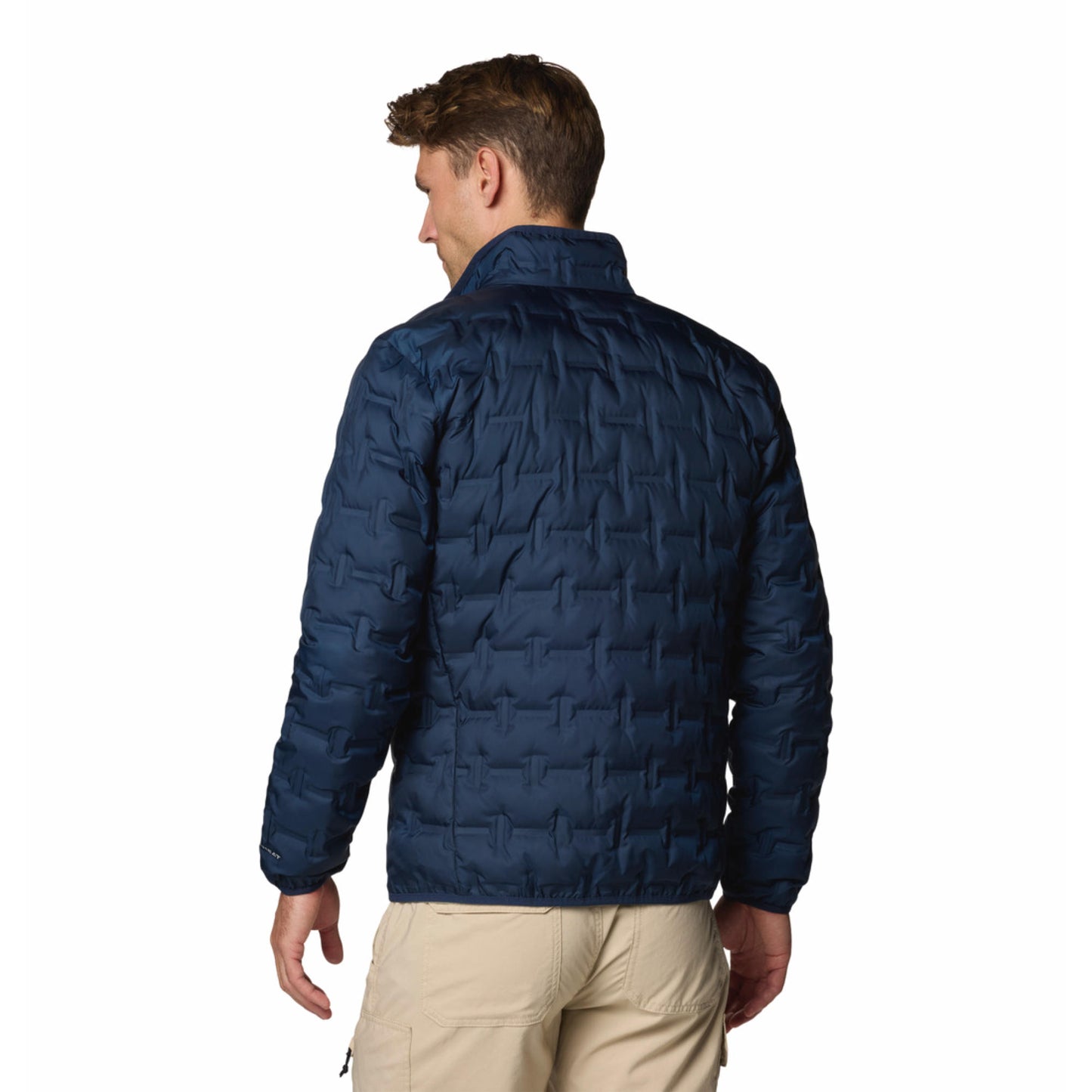 Columbia Men Navy Blue Omni-Heat Reflective Delta Ridge II Down Jacket
