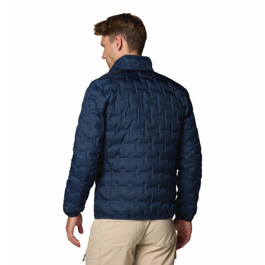 Columbia Men Navy Blue Omni-Heat Reflective Delta Ridge II Down Jacket