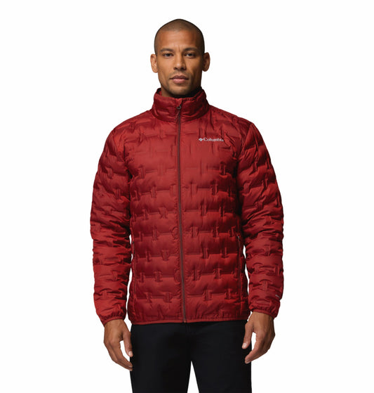 men red omni heat reflective delta ridge ii down jacket