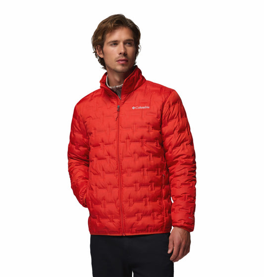 Columbia Men Orange Heat Seal Delta Ridge II Down Jacket