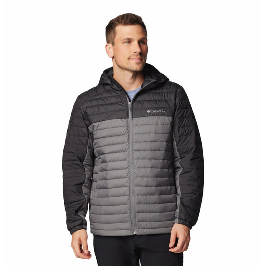 Columbia Mens Grey Silver Falls II Hooded Jacket