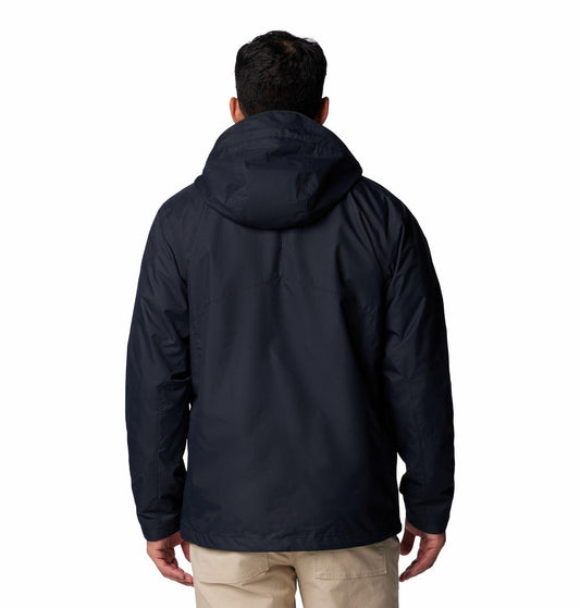 Columbia Mens Black Bugaboo III Fleece Interchange Jacket