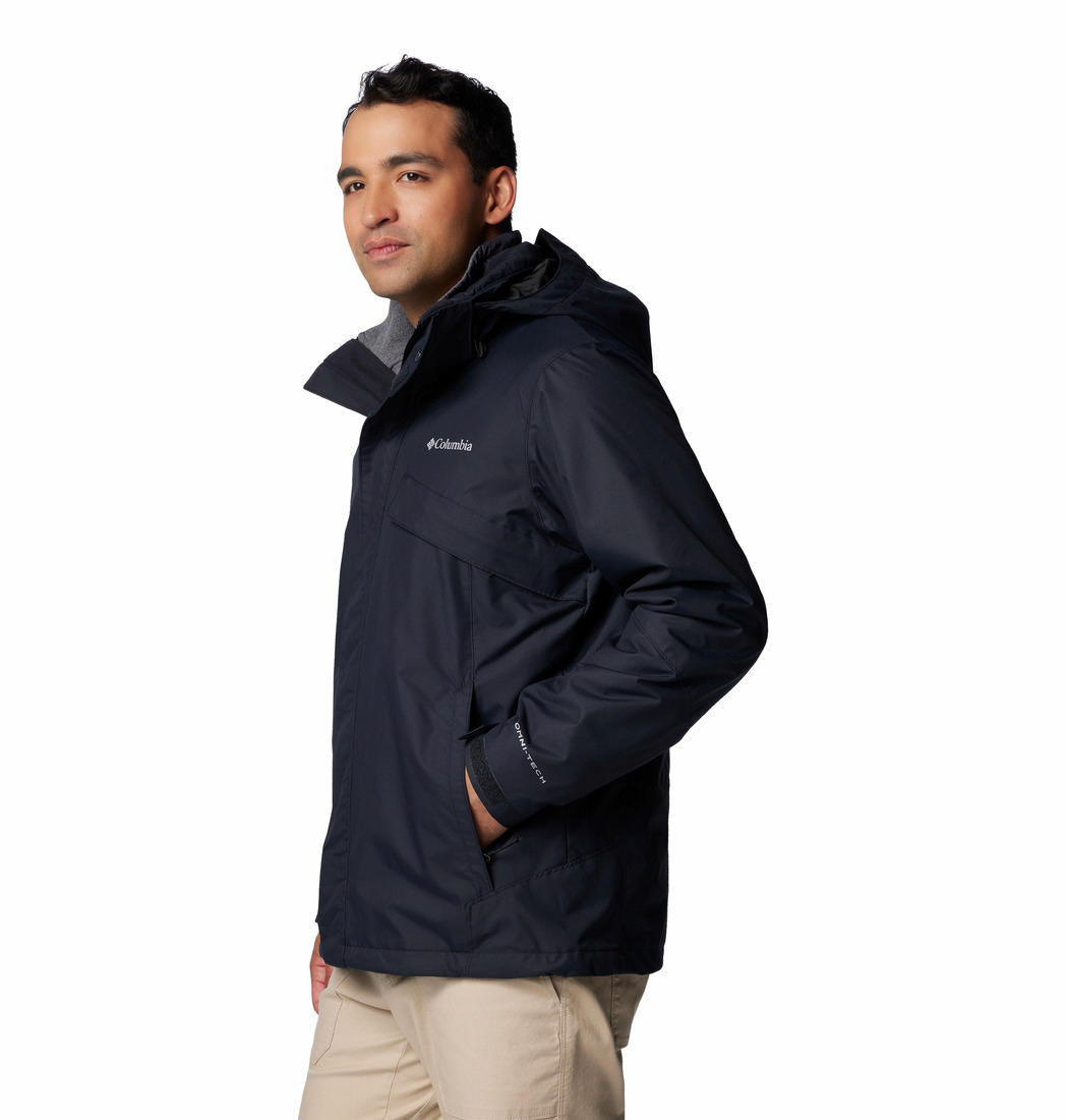 Columbia Mens Black Bugaboo III Fleece Interchange Jacket