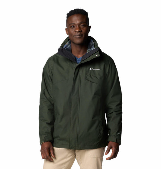 Columbia Mens Green Bugaboo III Fleece Interchange Jacket