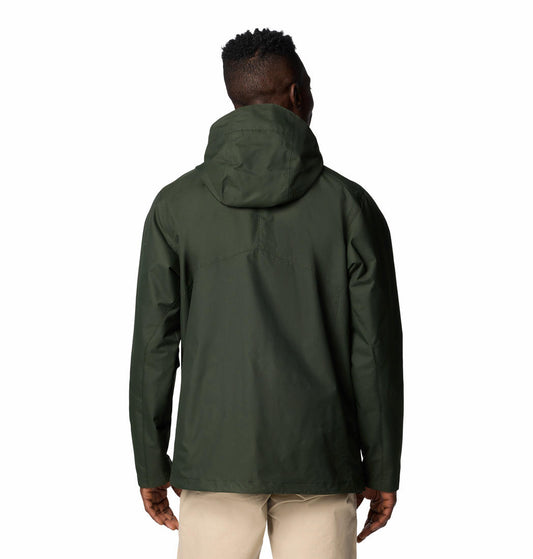 Columbia Mens Green Bugaboo III Fleece Interchange Jacket