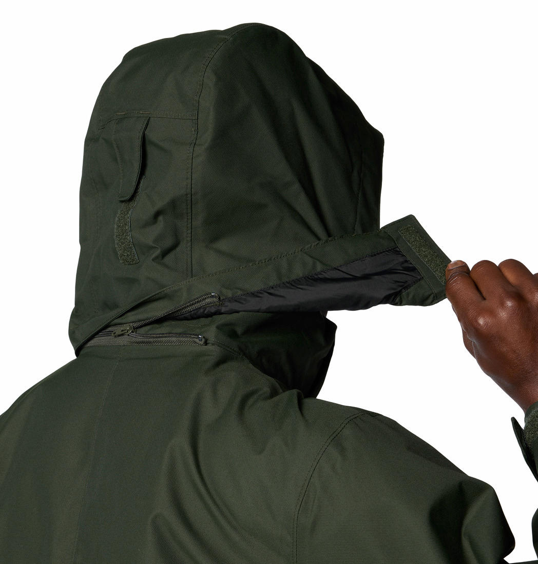 Columbia Mens Green Bugaboo III Fleece Interchange Jacket