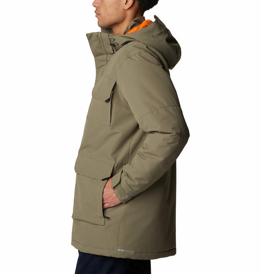 Columbia Men Green Landroamer Parka Jacket