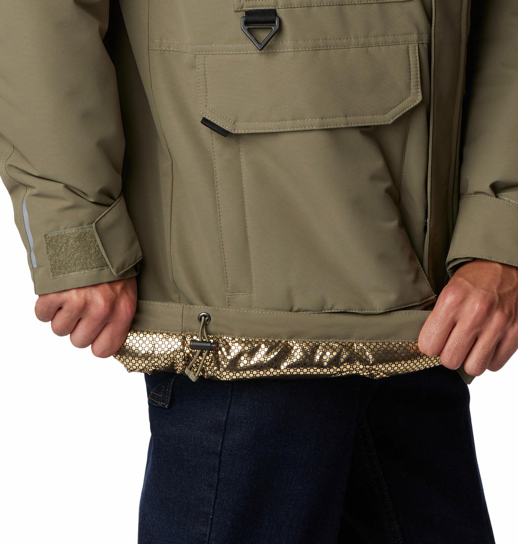 Columbia Men Green Landroamer Parka Jacket