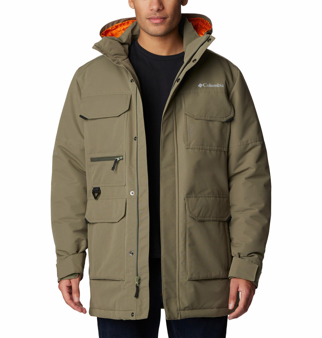 Columbia Men Green Landroamer Parka Jacket