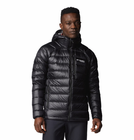 men black omni heat arctic arctic crest down jacket