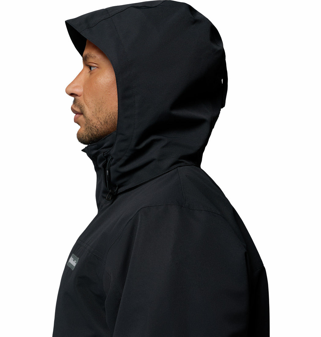 Columbia Men Black Omni-Heat Reflective Bugaboo IV Interchangeable Jacket