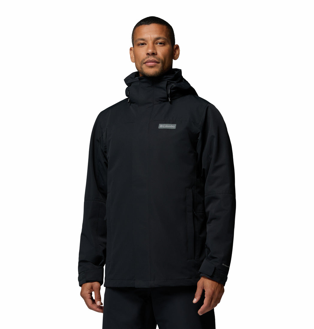 Columbia Men Black Omni-Heat Reflective Bugaboo IV Interchangeable Jacket