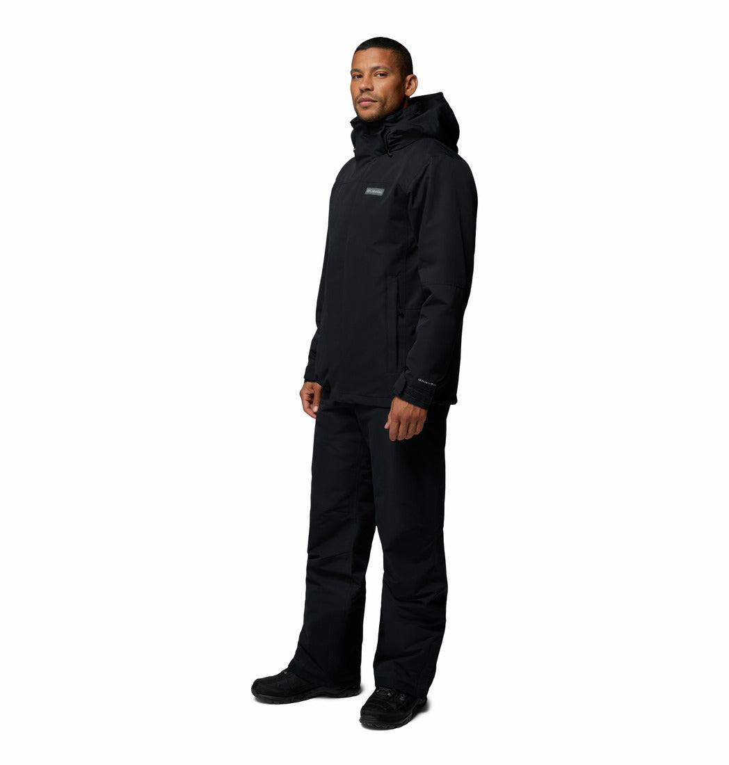 Columbia Men Black Omni-Heat Reflective Bugaboo IV Interchangeable Jacket
